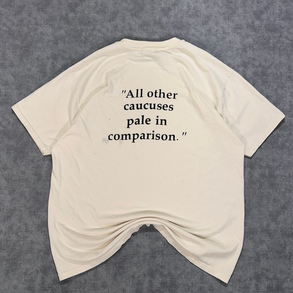 VTG 1999 Hanes Montana Senate Democrats Legislative Caucus joke tshirt mens XL